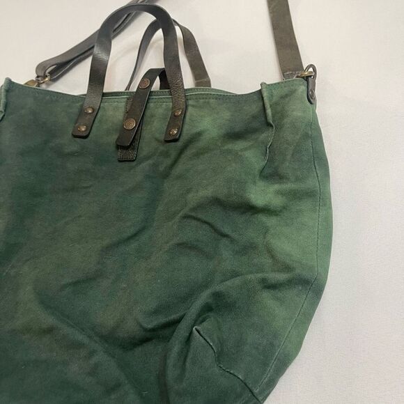 Rehard Italy Green Tote Bag Purse Handbag - Picture 5 of 14